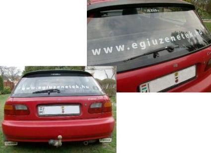 ÉGI üzenetek automatrica hátsó szélvédőre 2